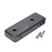 Chimera Gunmetal Grey Swiss Block Foot Peg AirTag Mount Super73 CHIMERA