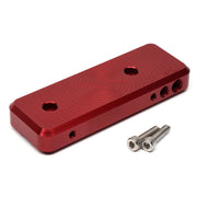 Chimera Red Swiss Block Foot Peg AirTag Mount Super73 CHIMERA
