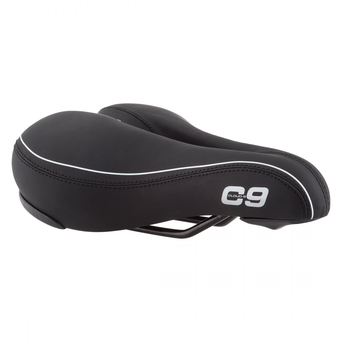 Cloud 9 Comfort Airflow Saddle Soft Touch Vinyl Black
