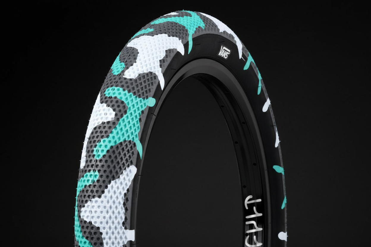 Vans x Cult Tire 29" - Teal Camo