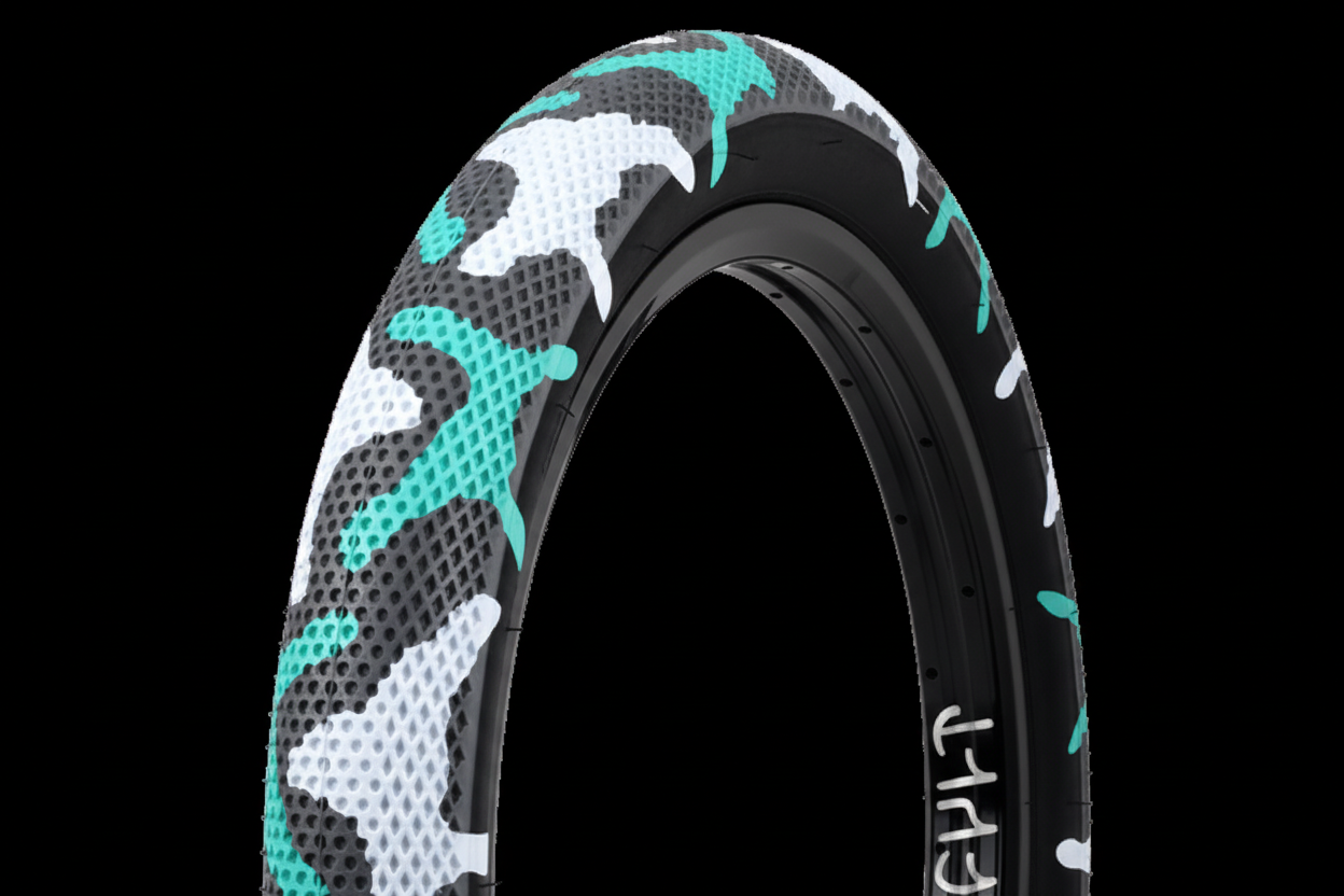Vans x Cult Tire 26" - Teal Camo