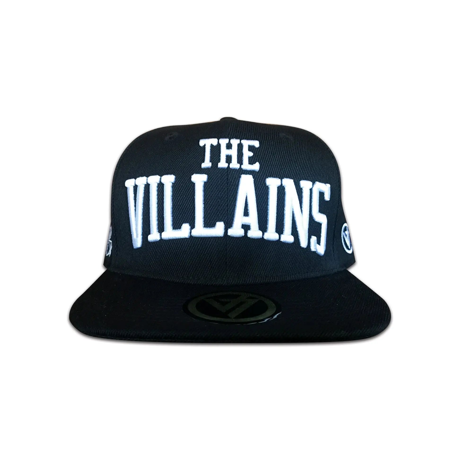 The Villains Snapback - White on Black The Villains