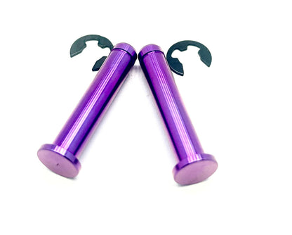Titanium Foot Peg Pins for Surron/Talaria/Segway/Other - Purple