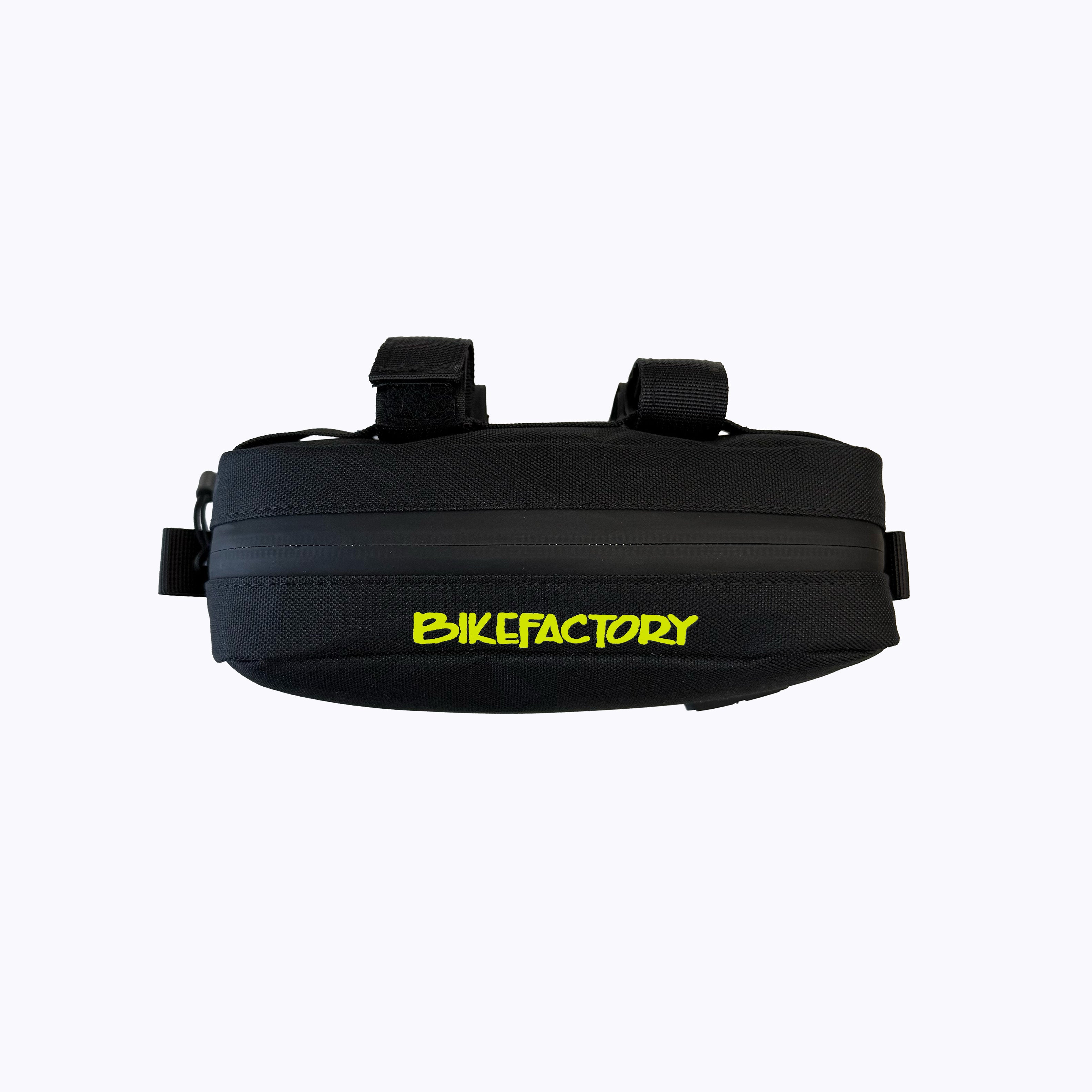Vanguard's Garage X BIKEFACTORY Fat Sack Handlebar Bag - Hi Viz Yellow