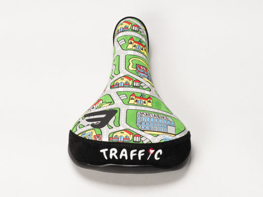 Traffic Wheelie Seat Green/Black
