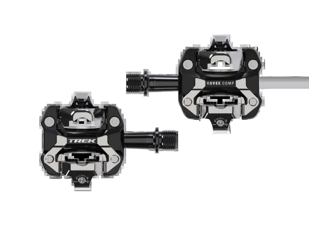 Trek Kovee Comp Clipless Pedal Set 9/16" - Black Trek Bicycle Corporation