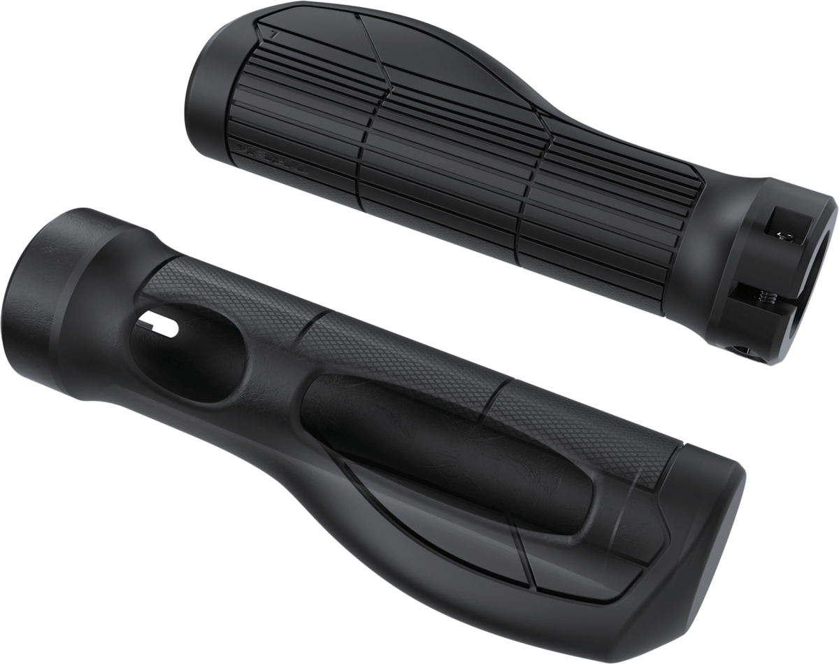 Trek Ergonomic Comp MTB Grip Set - Black Trek Bicycle Corporation