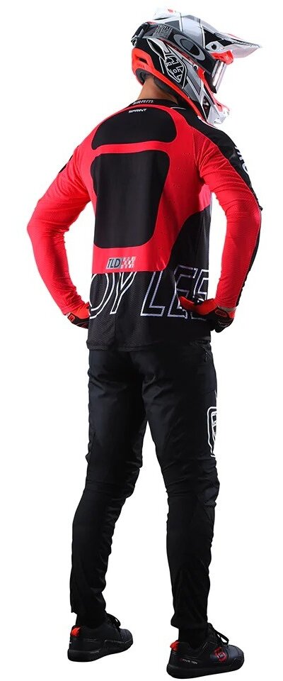 Troy Lee Designs Sprint Jersey LG Drop In SRAM Black