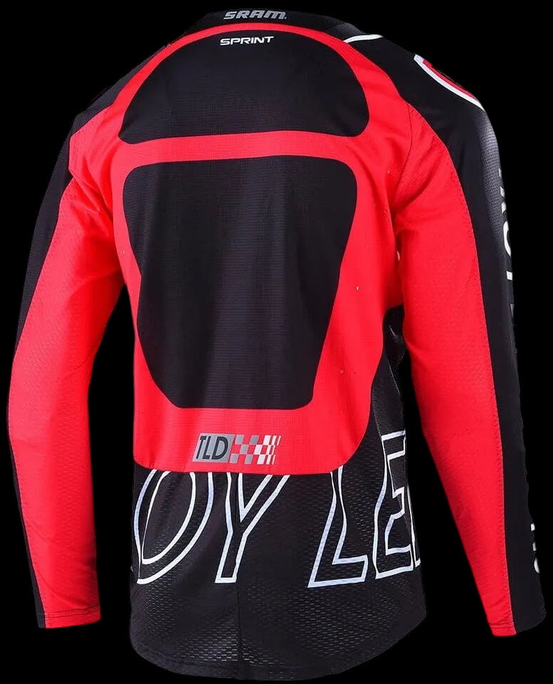 Troy Lee Designs Sprint Jersey LG Drop In SRAM Black