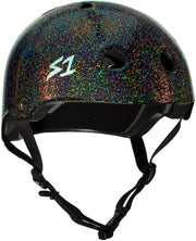 S1 Lifer Helmet Black Gloss Glitter Small
