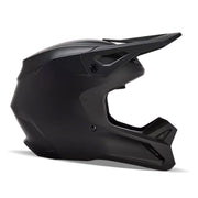 Fox Racing V1 Solid Helmet - Matte Black