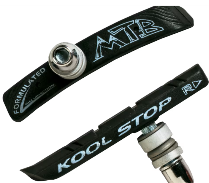 Brake Pad Koolstop Mtb V-Brake Threaded Black