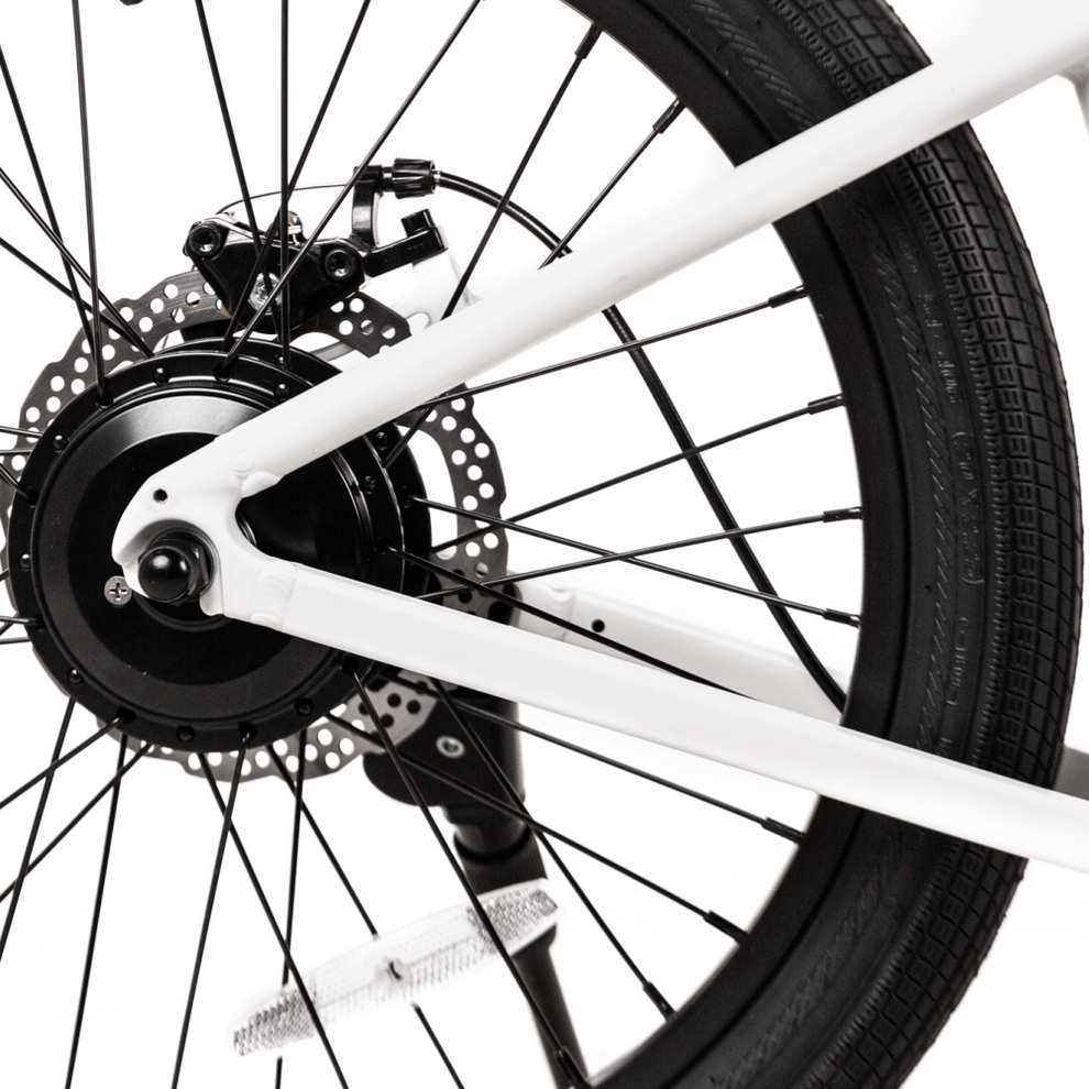 JackRabbit OG 2 20" Ebike White JACKRABBIT