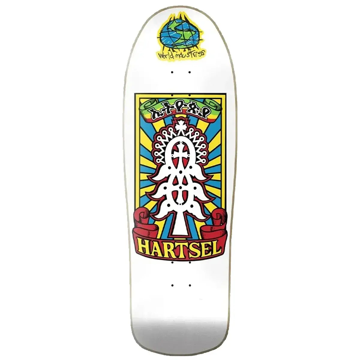 World Industries Jef Hartsel White 9.4375 BIKEFACTORY Hawaii