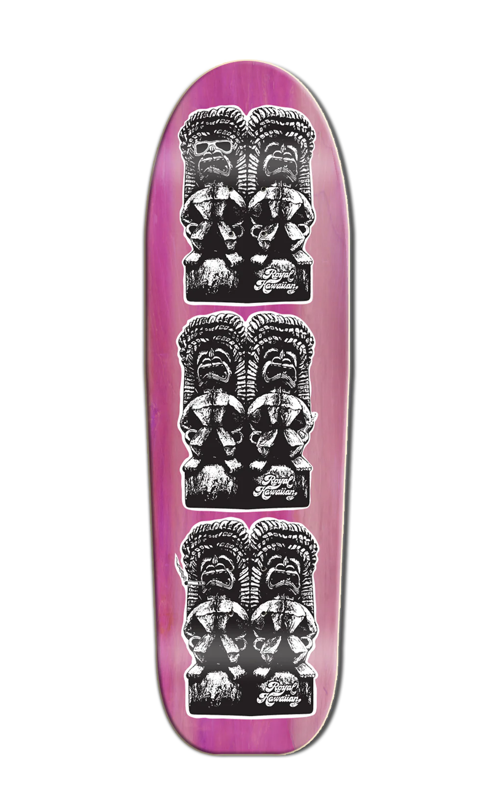 Royal Hawaiian Pool Service Tiki Pink 32.25" x 9.75" Deck