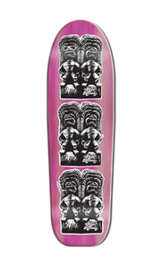 Royal Hawaiian Pool Service Tiki Pink 32.25" x 9.75" Deck