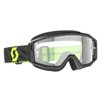 SCOTT SPLIT OTG GOGGLE ZEBRA BLK/NE YLW CLEAR WRK